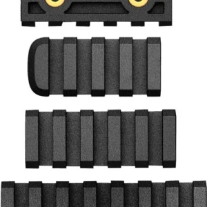 AB ARMS RAIL COMBO PACK LTF - 7/5/4 SLOT RAILS BLACK
