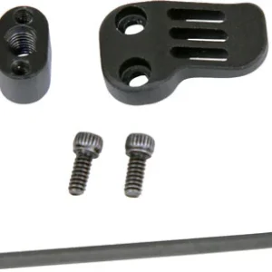 GUNTEC AR EXTENDED MAG CATCH - PADDLE RELEASE BLACK