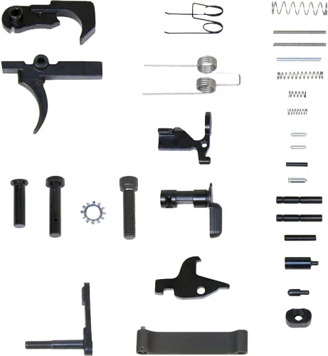 GUNTEC COMPLETE LOWER PARTS - KIT AR15 "WITHOUT GRIP"