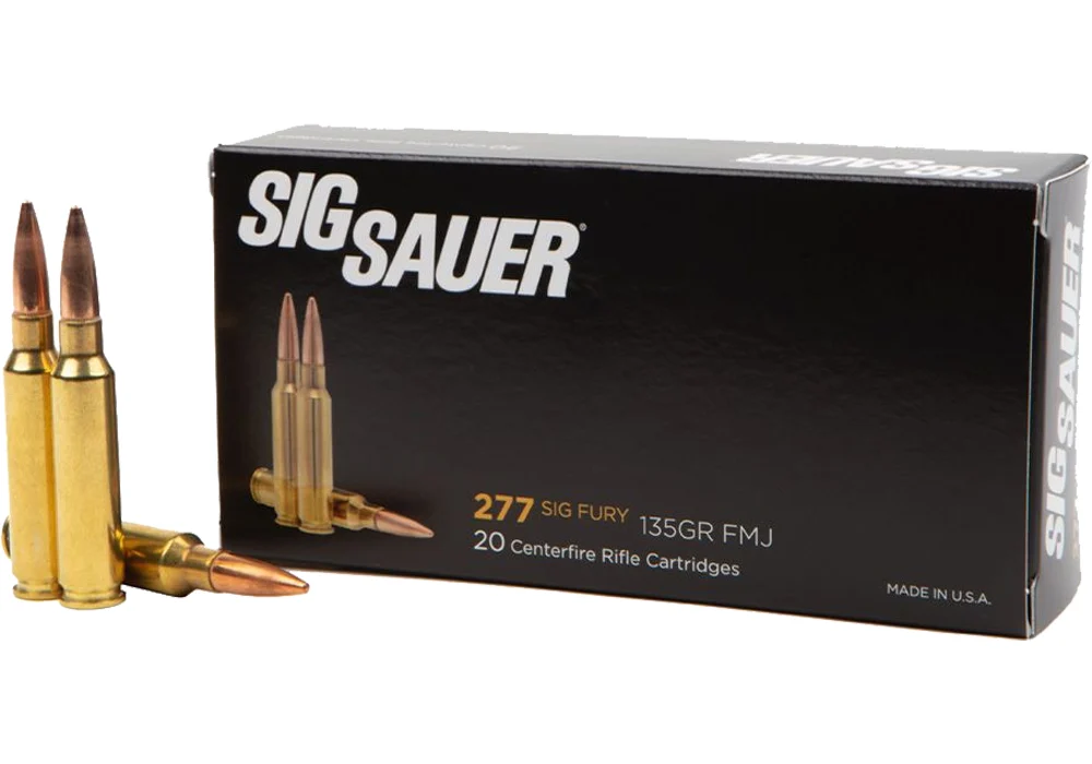 SIG 277FURY 135GR FMJ 20RD