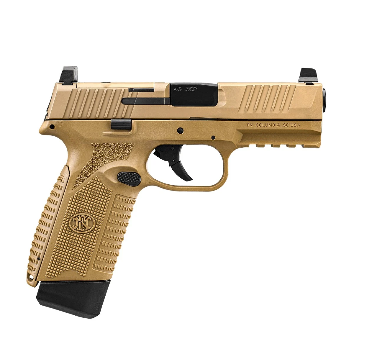FN 545 MRD 45ACP FDE 4.1" 10+1