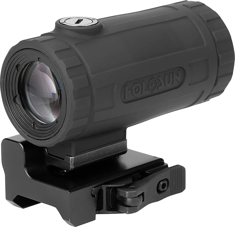 HLS 3X MAGNIFIER TITANIUM W/MT