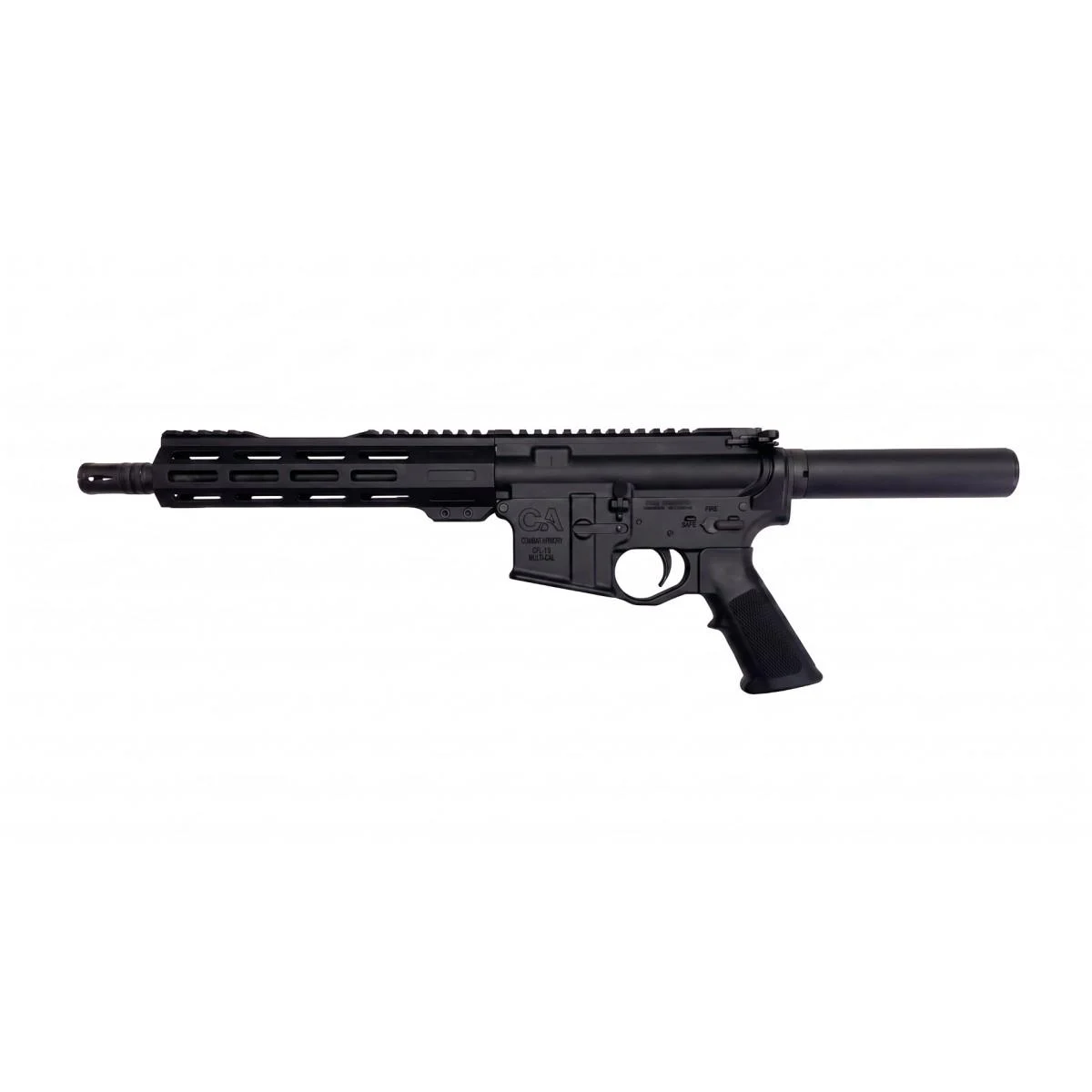 Combat Armory CA-15 Pistol 5.56mm 30rd Magazine (1) 10.5" Barrel 10'' Slim Pic M-LOK Rail