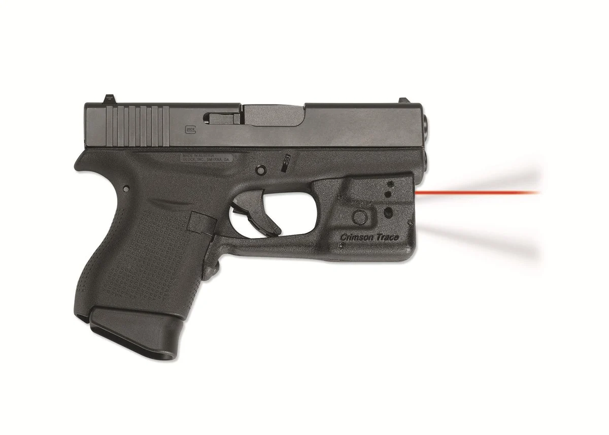 Crimson Trace Laserguard Pro Red Laser Sight & Tactical Light for GLOCK 42 & 43