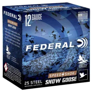 Federal Speed-Shok Snow Goose Shotshells 12 ga 3" 1-1/4oz 1450 fps #BB 25/ct