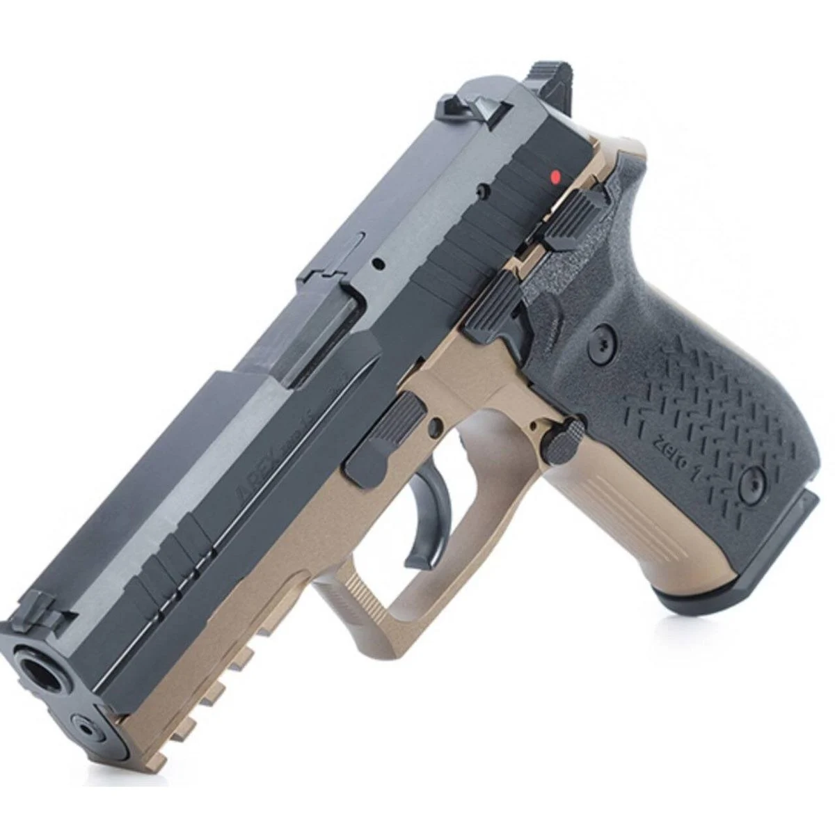 Arex Zero 1S Handgun 9mm Luger 17rd Magazines(2) 4.25" Barrel FDE