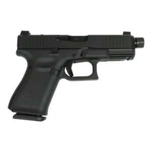 Glock V-Series Model 19 Black Cerakote Handgun 9mm Luger 15rd Magazines (3) 4.6" Threaded Barrel Black Austria Made