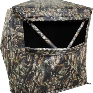 HME 2-Person Ground Blind With 150D Shell 62" x 62" x 66"