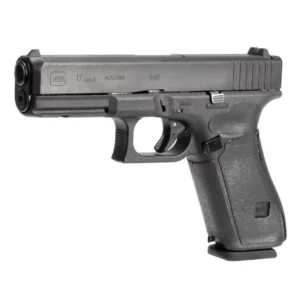 Hogue Wrapter Rubber Adhesive Grip for Glock Gen 5 Models 17 17MOS 34MOS 45 45MOS 19X - Black