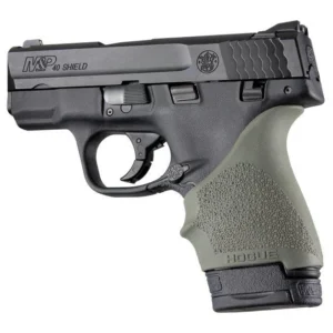 Hogue HandAll Beaver Tail Grip Sleeve S&W M&P Shield Ruger LC9 Glock 26/27 OD G