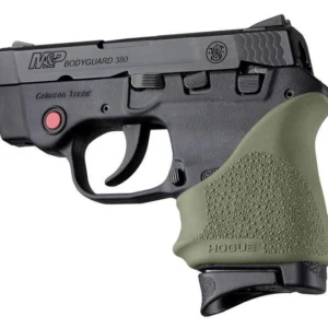 Hogue HandAll Beaver Grip Sleeve S&W Bodyguard 380/Taurus TCP & Spectrum OD GN