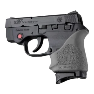Hogue HandAll Beavertail Handgun Grip Sleeve for S&W Bodyguard 380/Taurus TCP & Spectrum Slate Grey