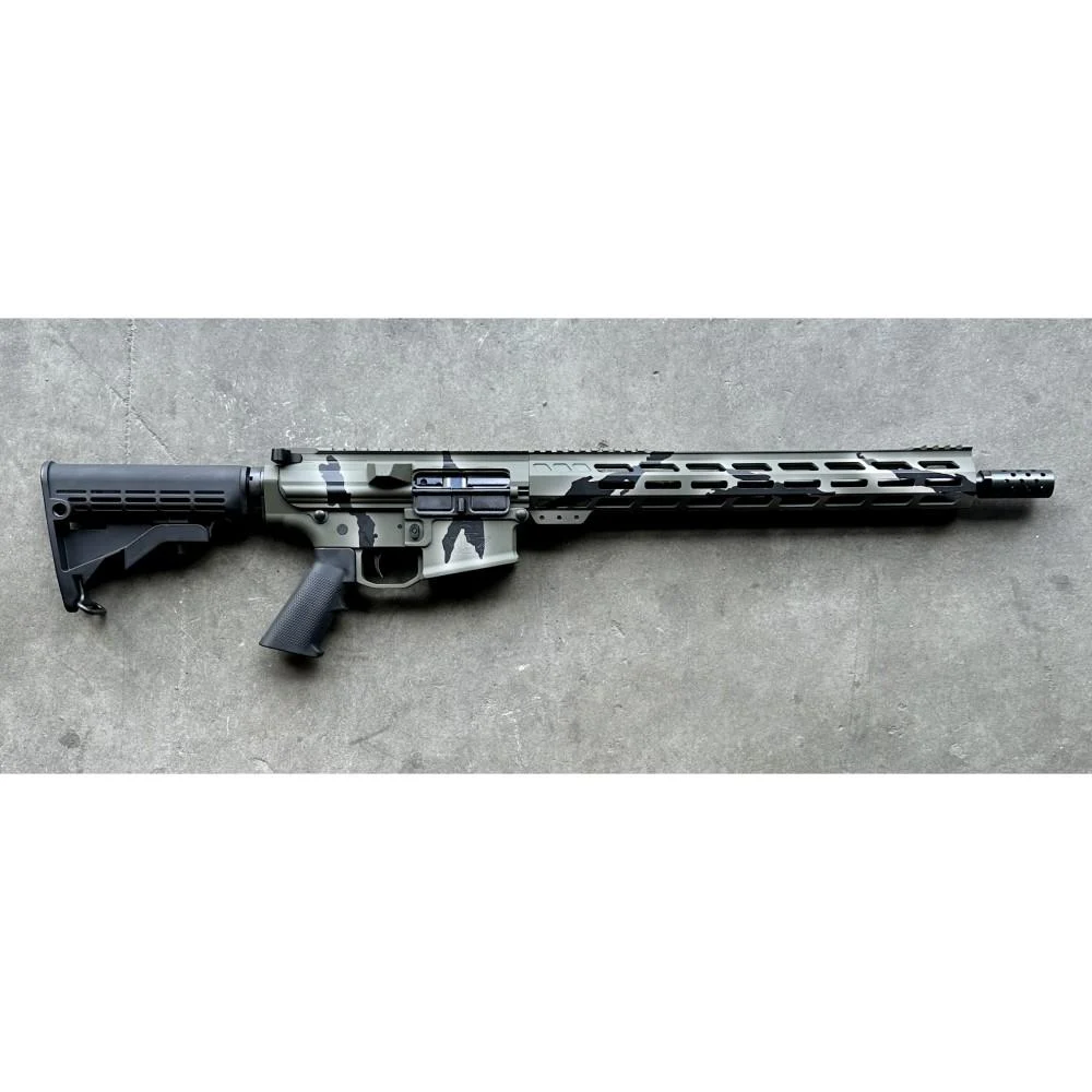 GLFA Tactical Pursuit Rifle .308 Win 10rd Magazine 16" Barrel Green Camo