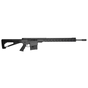 GLFA AR Long Action Rifle 6.5 PRC 5rd Magazine 24" Barrel M-LOK Handguard Sniper Grey Cerakote