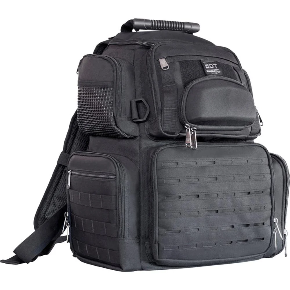 Bulldog Medium Tactical Range Handgun Backpack Black