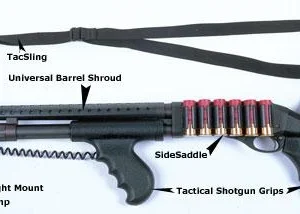 TacStar SideSaddle Shotshell Carrier - Win .1200 .1300 FN TPS