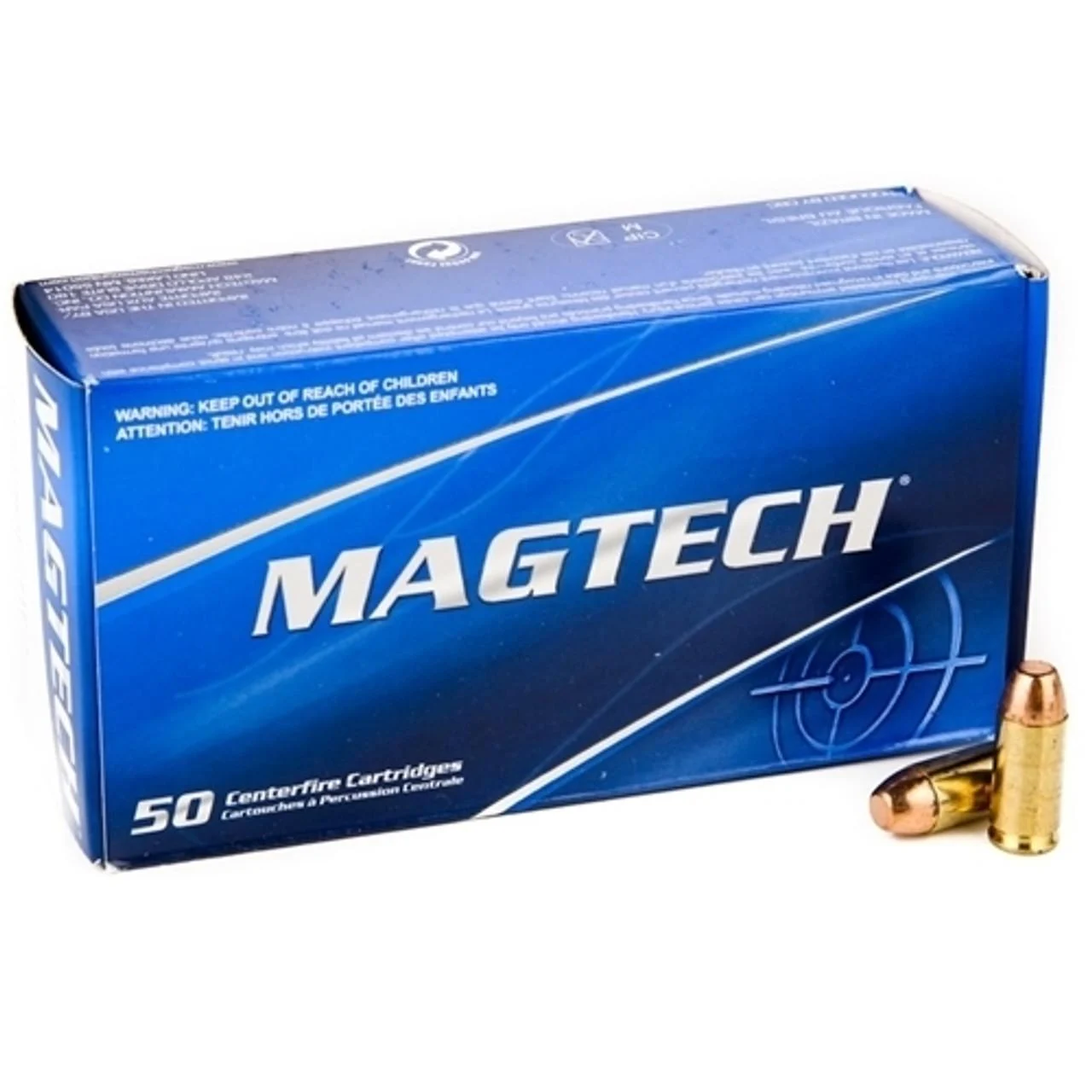 Magtech Handgun Ammunition 10mm Auto 180gr FMJ 1230 fps 1000/ct CASE