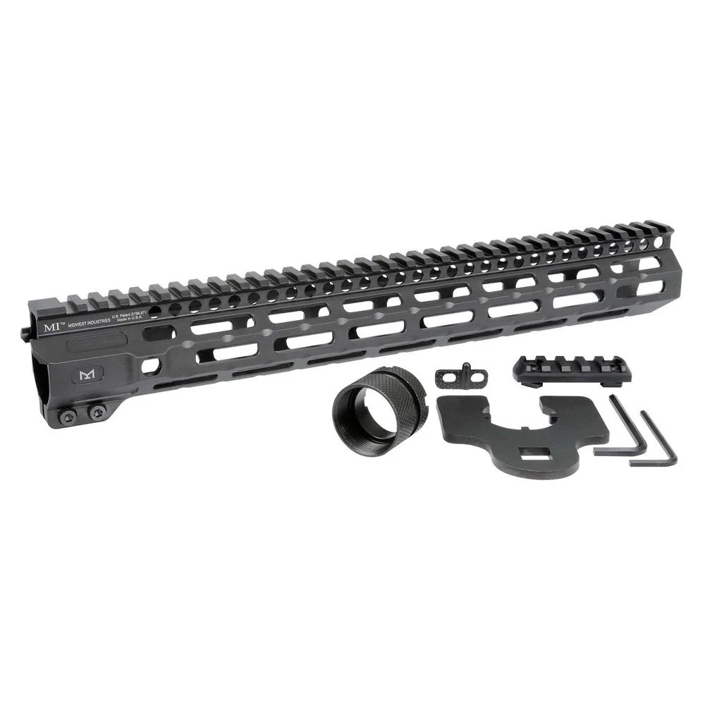 Midwest Industries Combat Rail Free Float Handguard 14" M-LOK Black