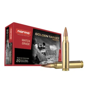 Norma Golden Target Match Rifle Ammunition .223 Rem 69 gr BTHP 2936 fps 20/ct