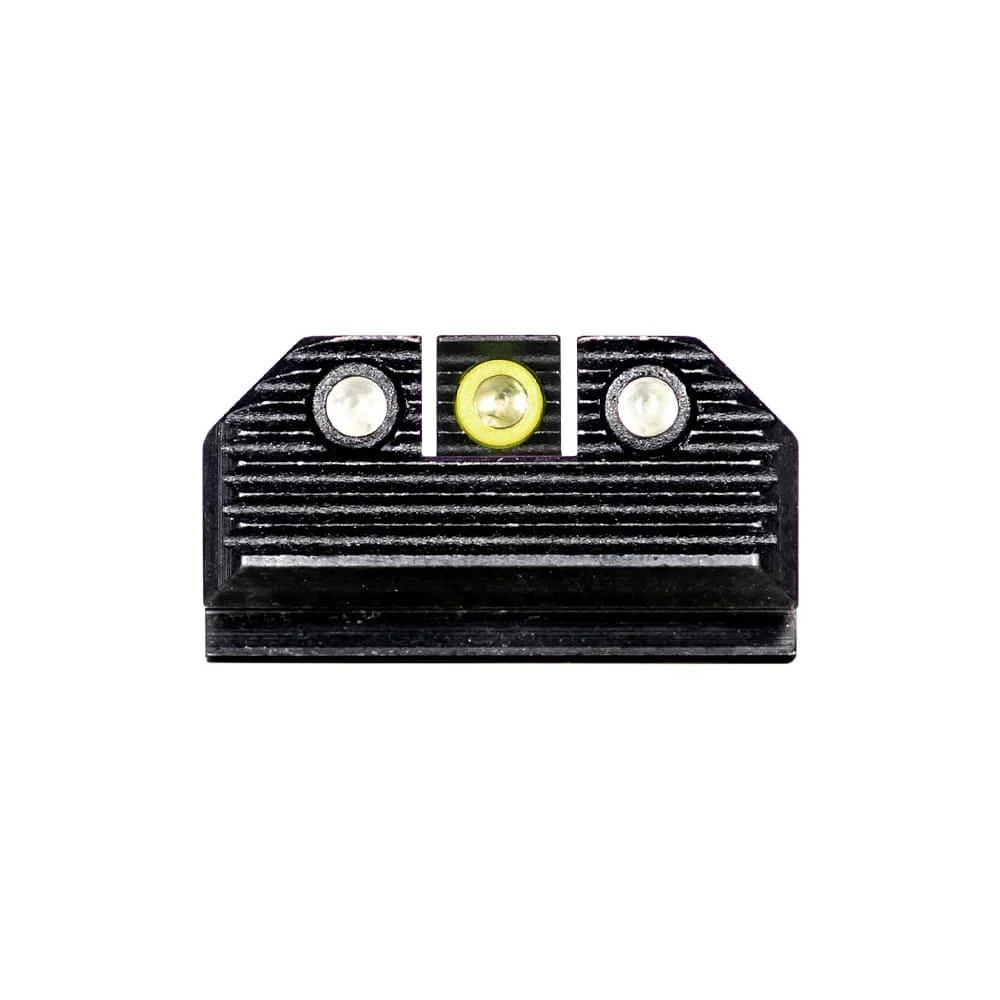 Night Fision Optics Ready Stealth Night Sight Set Yellow Front Black Back for Springfield Hellcat