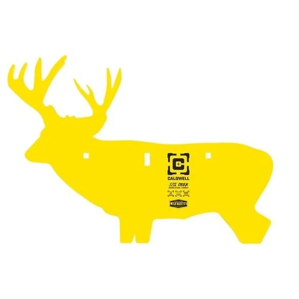 CaldwellAR500 33% Steel Deer Hanging Target Yellow