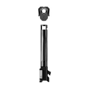 Radian Afterburner and Ramjet Micro Compensator and Ported Handgun Barrel for Glock G43 Black