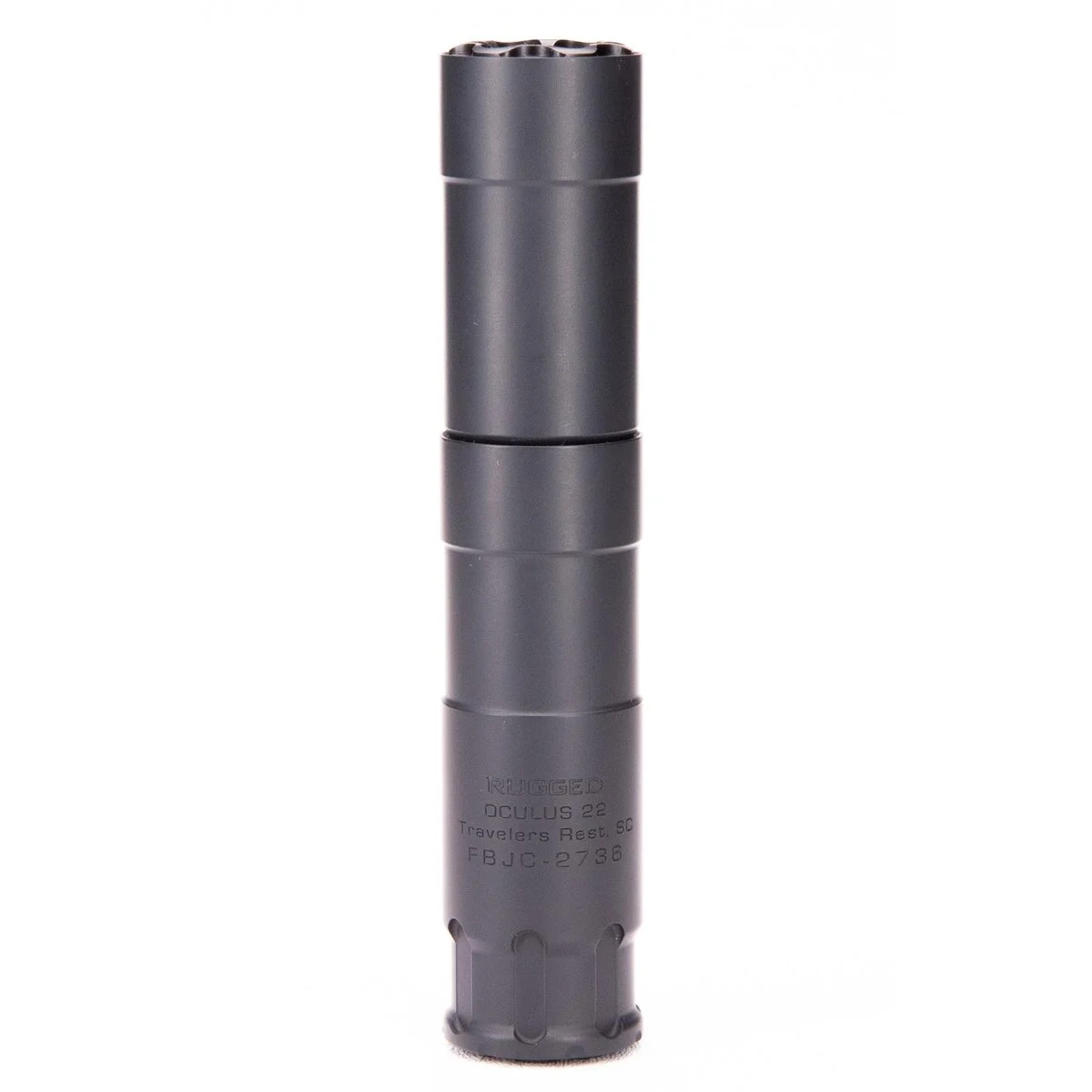 Rugged Oculus22 ADAPT Modular Direct Thread Suppressor .22LR Black