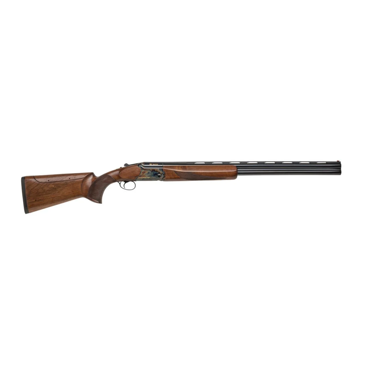 SDS Spandau Premier Target Over Under Shotgun w/Color Case Harden Receiver 12ga 3" Chamber 2rd Capacity 28" Barrel Wood Stock