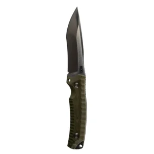 SOG Knives Hidaka FX Fixed Knife 4-4/5" Drop Point Blade Green