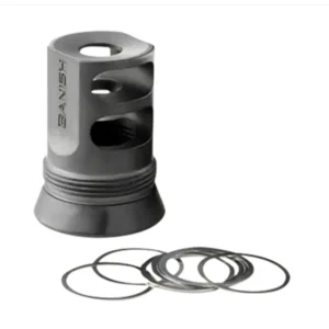 Banish 4673 30-Gold/46 Muzzle Brake 5/8x24 Black