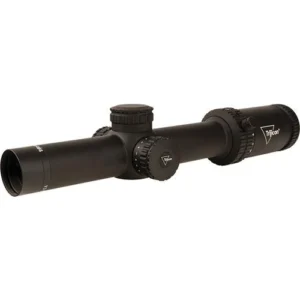 Trijicon Credo 1-6x24 (SFP) 30mm Rifle Scope w/Green BDC Segmented Circle .223 Low Capped Adjusters