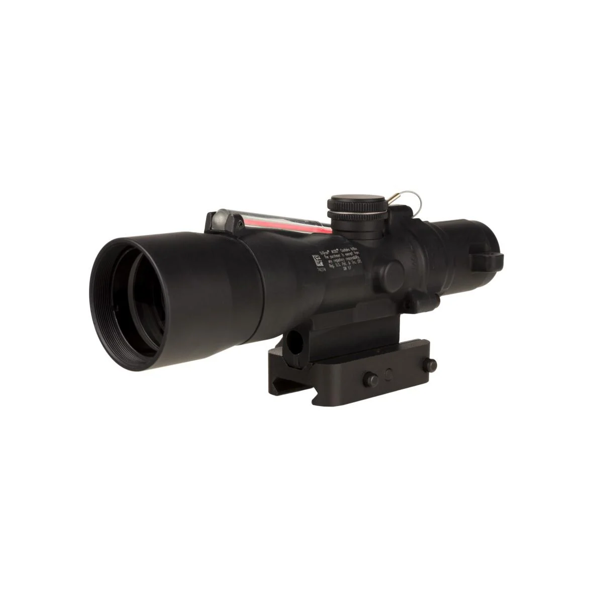 Trijicon Compact ACOG 3x30 Rifle Scope Red Crosshair .308/168gr. Winchester Illuminated Black