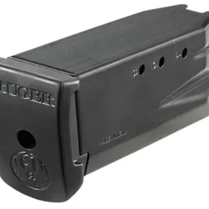 Ruger Handgun Magazine W/Extended Finger Plate for SR40C .40 S&W 9rds Black