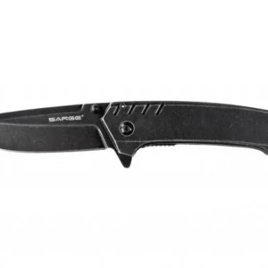 Sarge Knives Stone - Stonewash Frame Lock Folder
