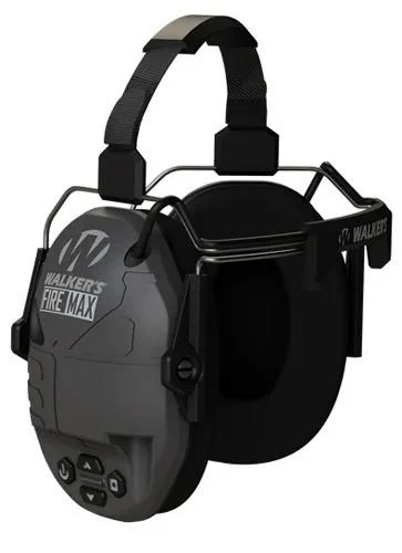 Walker's FireMax Muff Behind the Neck - Black 20-23 NRR