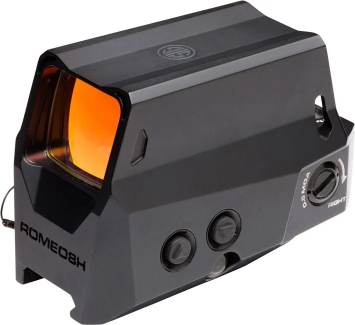 Sig Sauer Romeo8H 1x38mm Red Dot Sight Ballistic Circle Dot 0.5 MOA Adjustable - Black