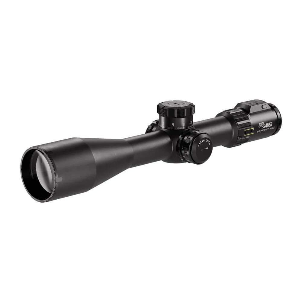 Sig Sauer Bravo6T-BDX Rifle Scope 5-30x56mm 35mm FFP MRAD Milling 2.0 Illum Black