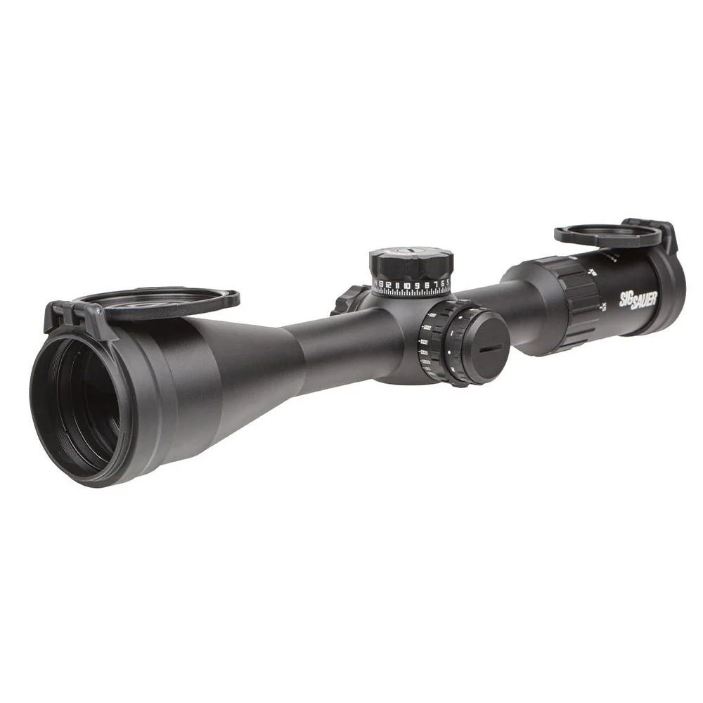 Sig Sauer Whiskey 4 Rifle Scope 5-20x50 30mm FFP MOA MIlling Hunter Illum Exp ZeroStop - Black