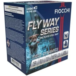 Fiocchi Flyway Steel Shotshells 12 ga 3-1/2" 1-3/8oz 1470 fps #1 25/ct
