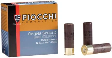 Fiocchi 12ga 3" 1-3/4oz. #6-Shot High Velocity 25/ct