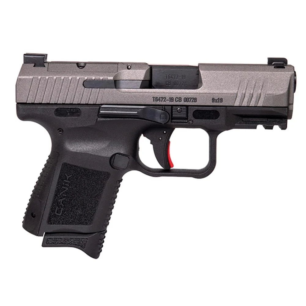 DEMO Canik TP9 Elite SC 9mm Luger 12rd Magazine 3.5" Barrel Tungsten Slide/ Black Grip
