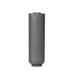 Q Jumbo Shrimp Quick Attach Suppressor 6.5 Creedmoor Titanium 5/8x24 5.7" Bead Blast Finish with Rearend Muzzle Device