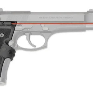 CRIMSON TRACE LASERGRIP BER 92 BLK MIL-STD