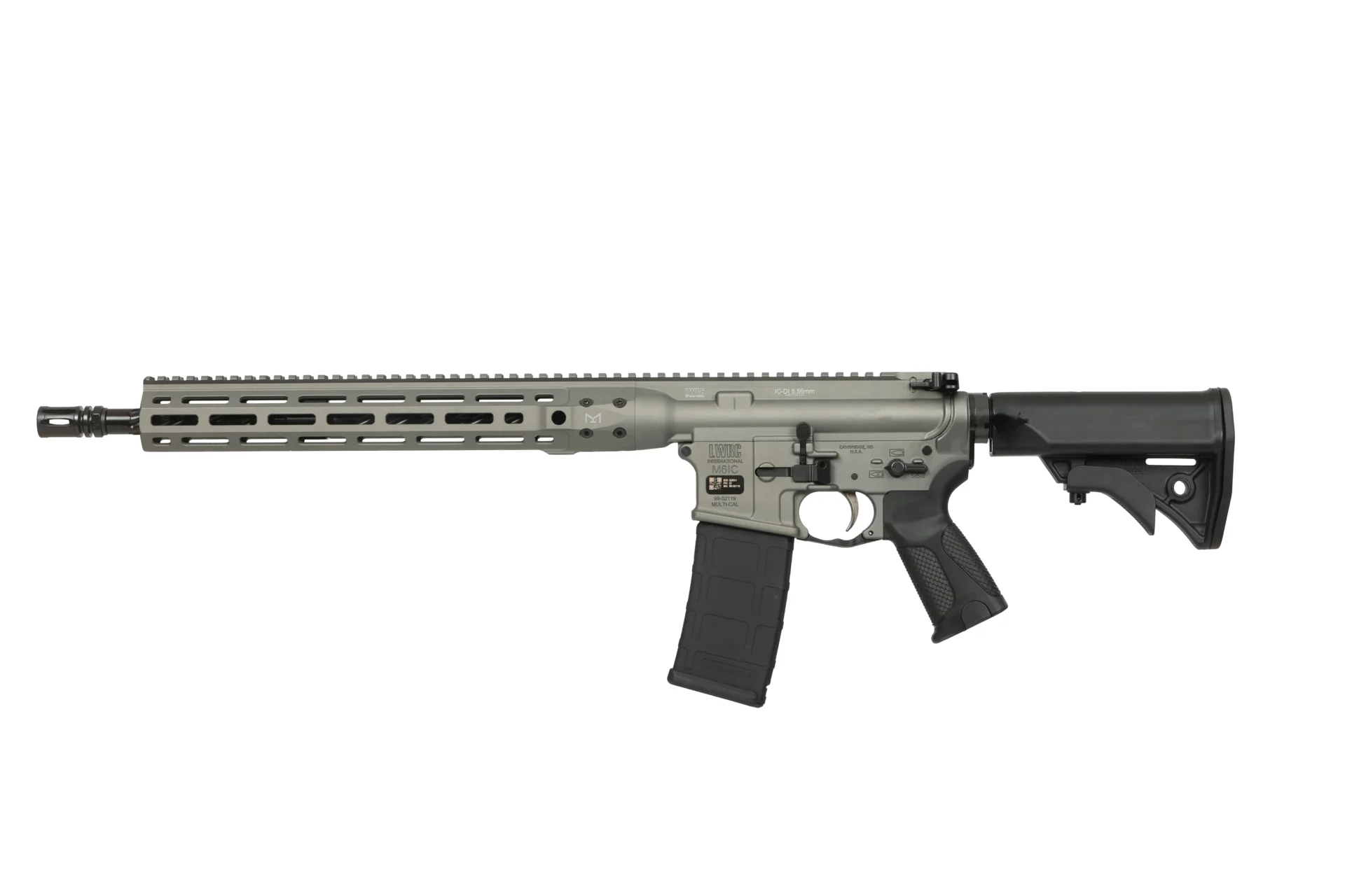 LWRC DI 5.56MM GRY 16.1" 30+1 M-LOK