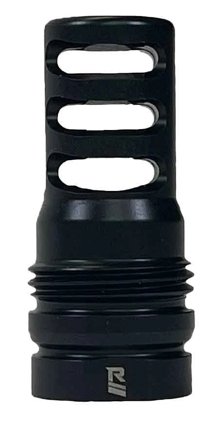 RUGGED SUPPRESSORS 3 PORT BRAKE .338CAL M18X1.5
