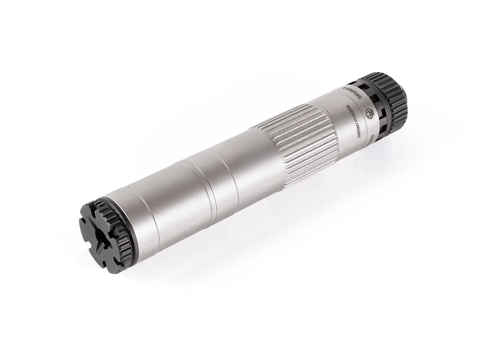 DEAD AIR ARMAMENT MOJAVE9 9MM MOD SLNCR SILVER
