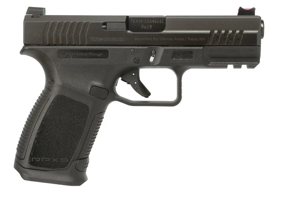 GFORCE ARMS RPX3C9 9MM 4" BLK FULL 15+1