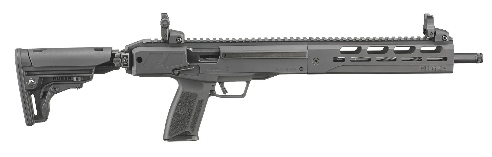 RUGER LC CARB 5.7X28 16" MLOK 20+1 #