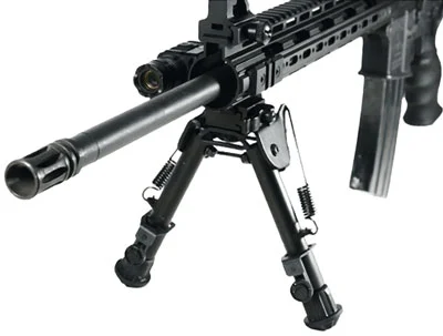 UTG BIPOD TACTICAL OP 5.9-7.3" - PICATINNY MOUNT W/STUD ADAPTR - Image 4
