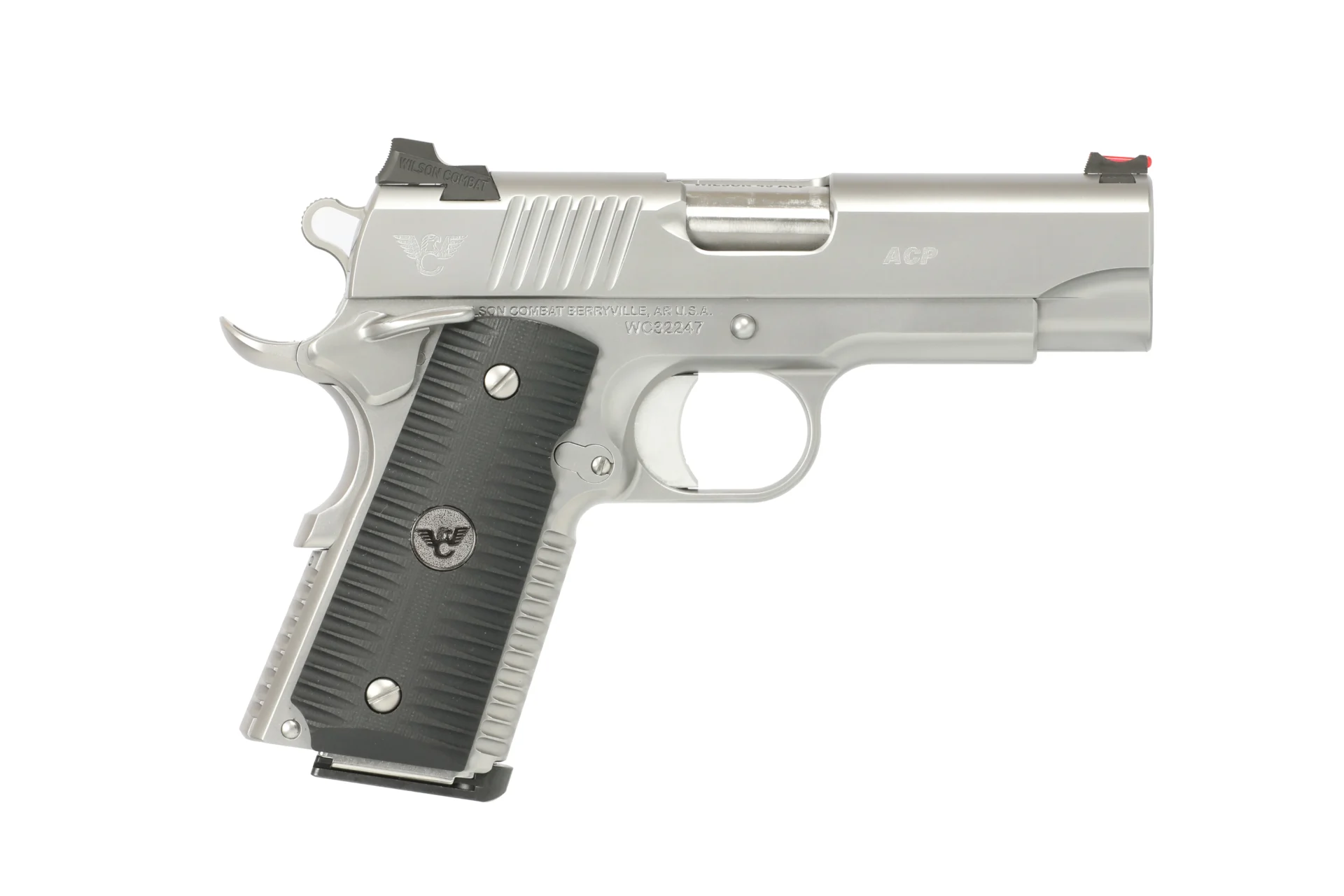 WILSON COMBAT ACP 45ACP 4" 8+1 SS AMBI #